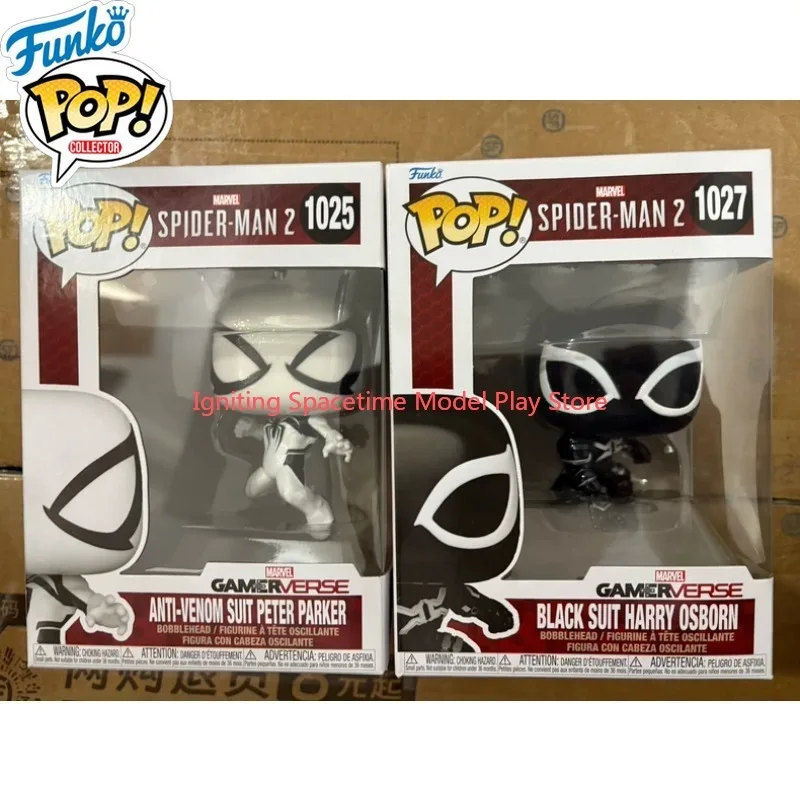 Figura de acción Funko Pop Marvel Spider-Man Loki Bruce Banner 781 1417 Arry Osborn para niños y niñas, regalo, modelo coleccionable, adornos