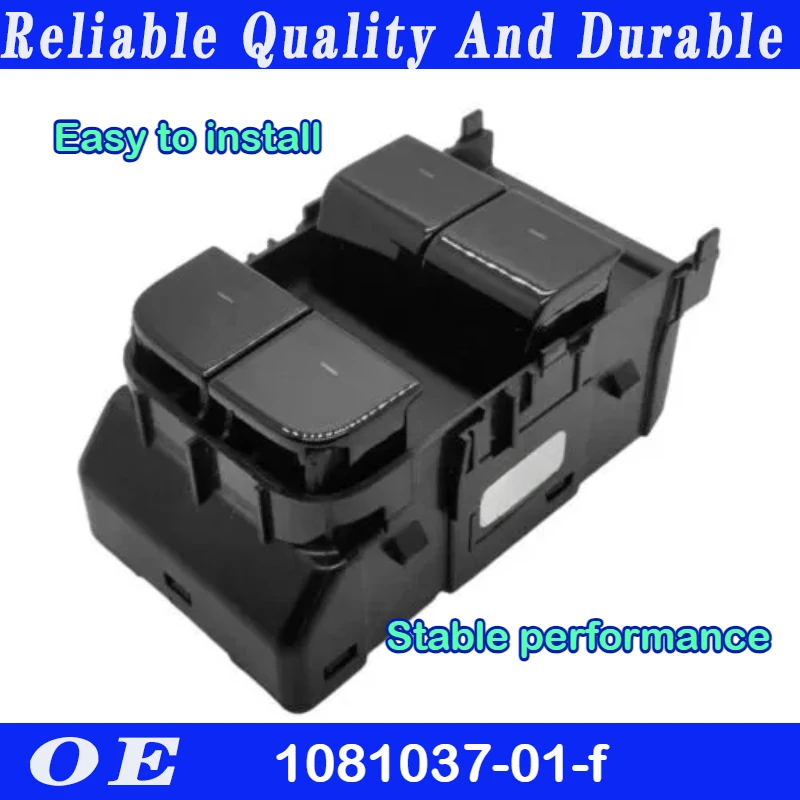 

High quality 1081037-01-F Power Window Switch Front Left Fit For 2017-2020 Tesla Model 3 M3 car accessories