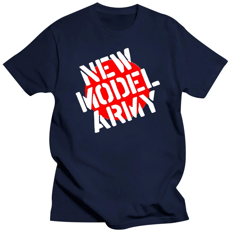 New NEW MODEL ARMY Rock Band Mens Black T-Shirt Size S M L XL 2XL 3XL