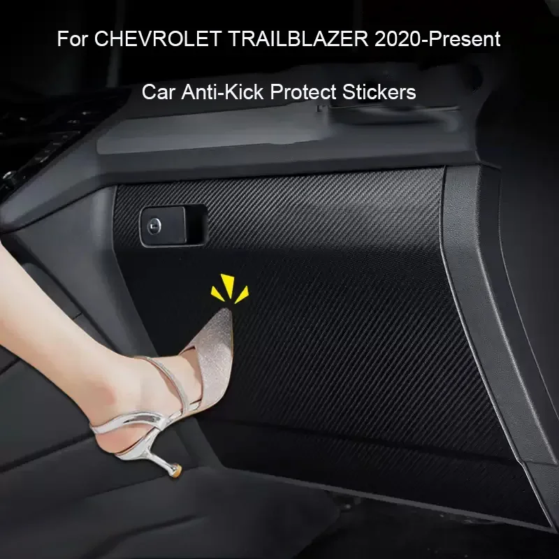 

For CHEVROLET TRAILBLAZER 2020-Present Car Door Anti-Kick Protect Pad Auto Trunk Anti-Dirty Scratch Resistant Accessories