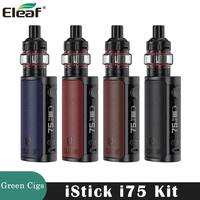 Original Eleaf iStick i75 Kit with 3.5ml EN Air Tank 75W Vape 3000mAh Battery EN Coil VW/VV Modes E Cigarette Vaporizer