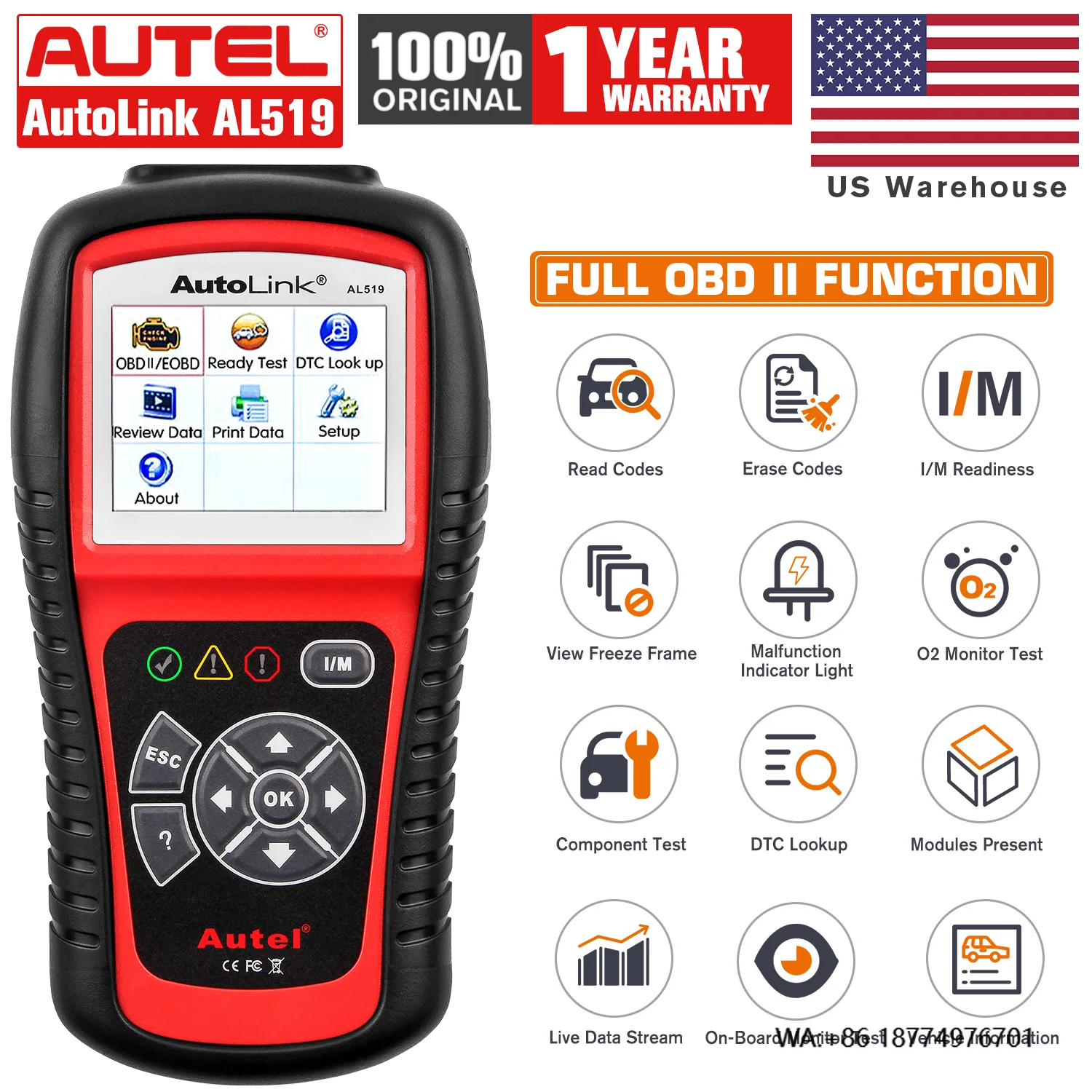 Autel AL519 Origina…