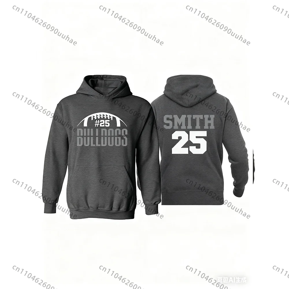 

Fashion Sports Solid Color Football Hoodie Pullovers Men Exercise 100%Cotton Hoodie Oversized Casual Hoodie Sweatshirt Punk