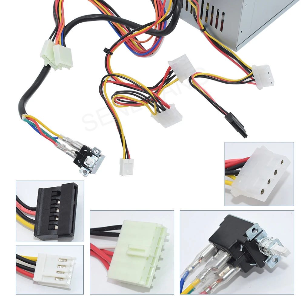 300W Switching Power Supply New For Antec AT PP-300V Power With Switch Adjustable PC Power Spark Machine P8P9 SPI-300G