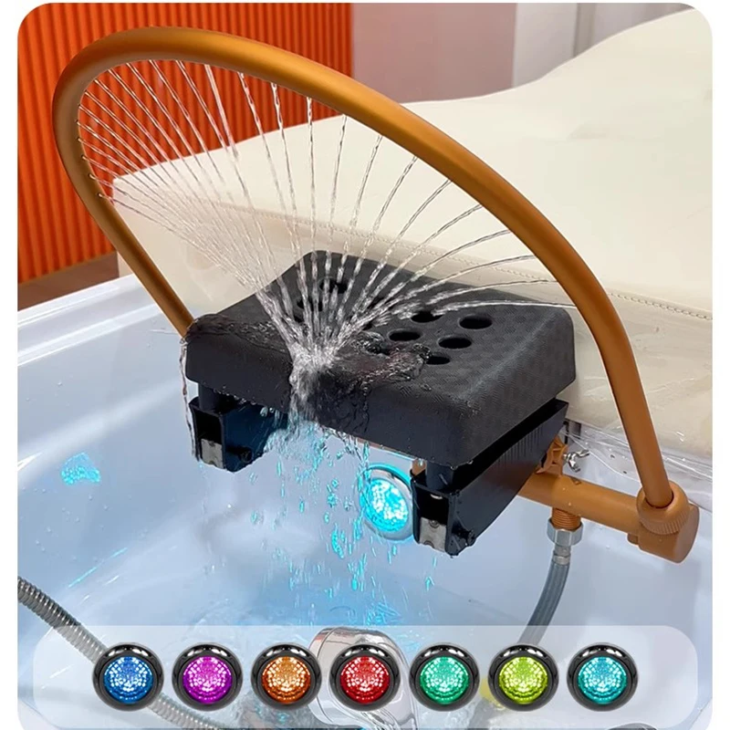 Minimalism Nordic Shampoo Chairs Modern Hair Salon Shower Massage Chairs Beauty Ergonomics Salon Furniture Silla Peluqueria FYSC 5