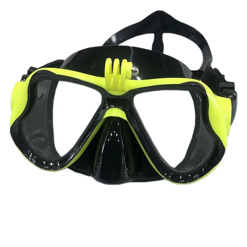 

QYQ Professional Underwater Mask Camera Diving Mask Swimming Goggles Snorkel Scuba Diving Camera Holder For GoPro