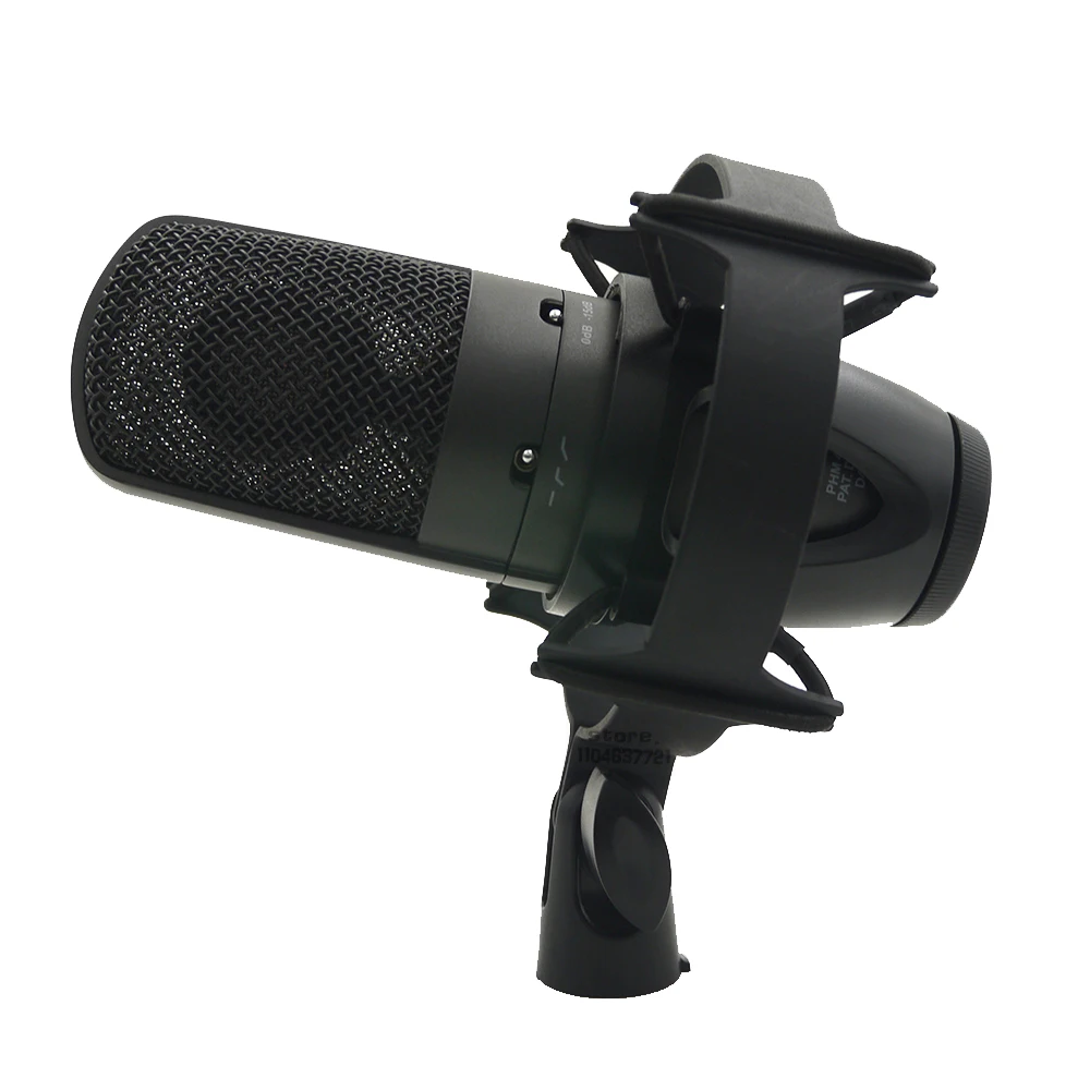 Metalen Professionele Hangende Membraan Side-Address Cardioid SM27 Condensator Microfoon Microfoon voor Thuis Studio Opname Podcasting