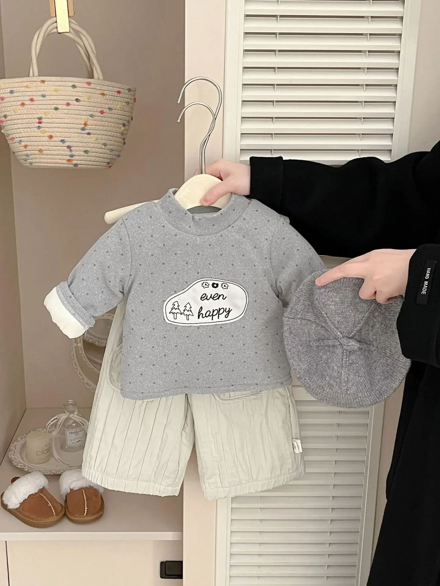 2025 الرضع فتاة سراويل تقليدية فضفاضة زائد المخملية سميكة الفتيان القطن مبطن السراويل طفل ملابس الشتاء جديد الطفل السراويل الدافئة