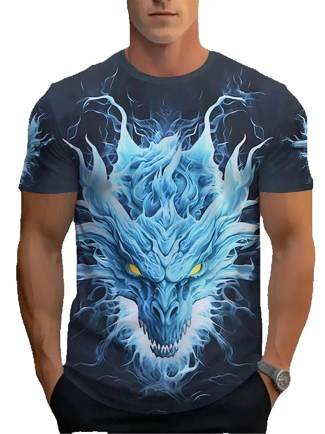 

Футболка с коротким рукавом с 3D принтом кошек, повседневная мужская и женская футболка с круглым вырезом, модная мужская футболка с забавным рисунком животных