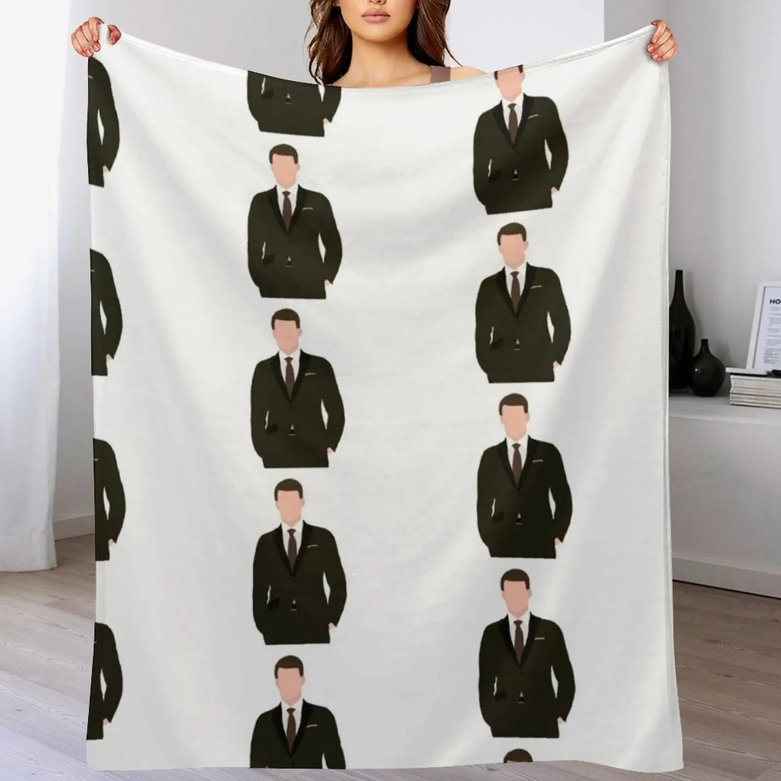 

elijah mikaelson Throw Blanket Furry Plush anime Comforter Blankets
