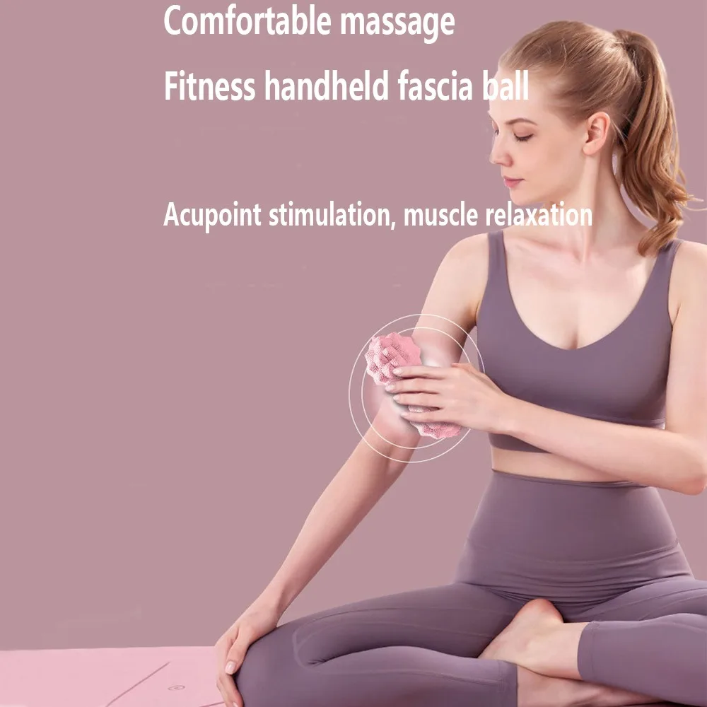 Muscle Targeting Massage Ball 3D Floating Solid Peanut Fascia Roller For Hand Shoulder Neck Foot Pain Relief Fitness Yoga