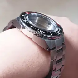 Mod NH35 Case Samurai Case Ceramic Bezel Fits NH35 NH36 4R 6R And Other Movement Stainless Steel Watch Cases