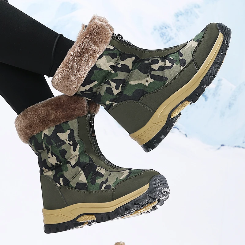 Winter Women Snow Boot High-to - Hiking Boot Waterproof recension och pris