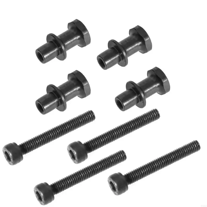 090B Sturdy 8 Pieces 35mm Hexagons Socket Head Hat Screws Designs Portable Accessory for Outdoor Diverses Applications