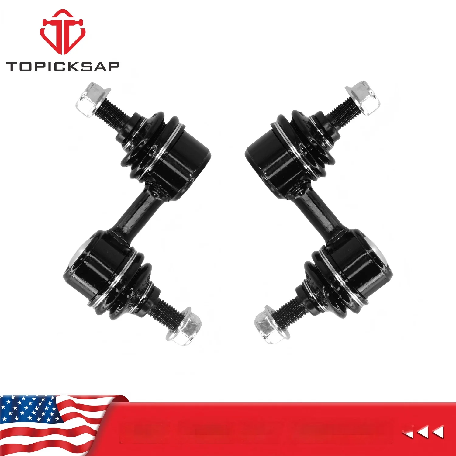 TOPICKSAP 2Pc Front Sway Bar End Link Kit for Subaru Outback/Forester/Impreza/Legacy 2003-2014 Suspension Replacement 20420AG00A