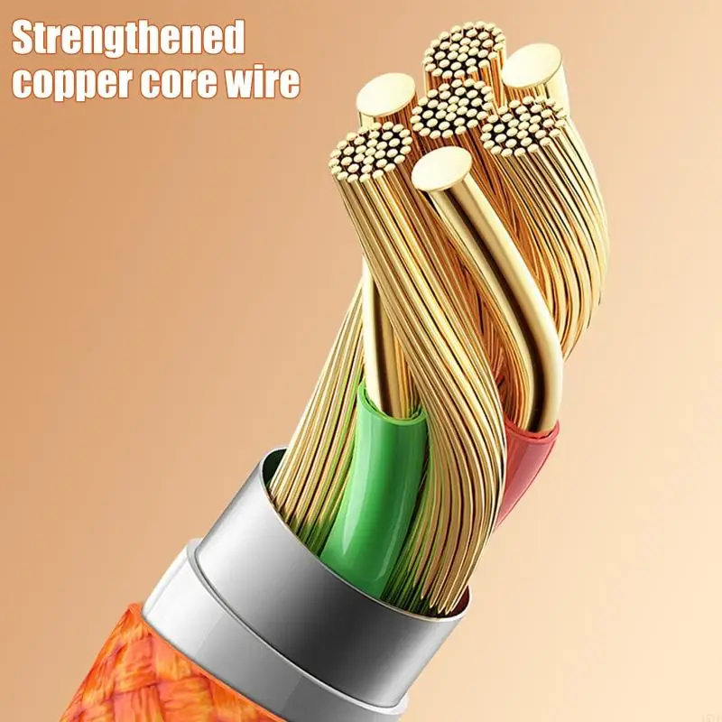 Type C to Type C Cable with End, 45W 3A Charging and 480Mbps Data Transfer for Daily Device Use Needs