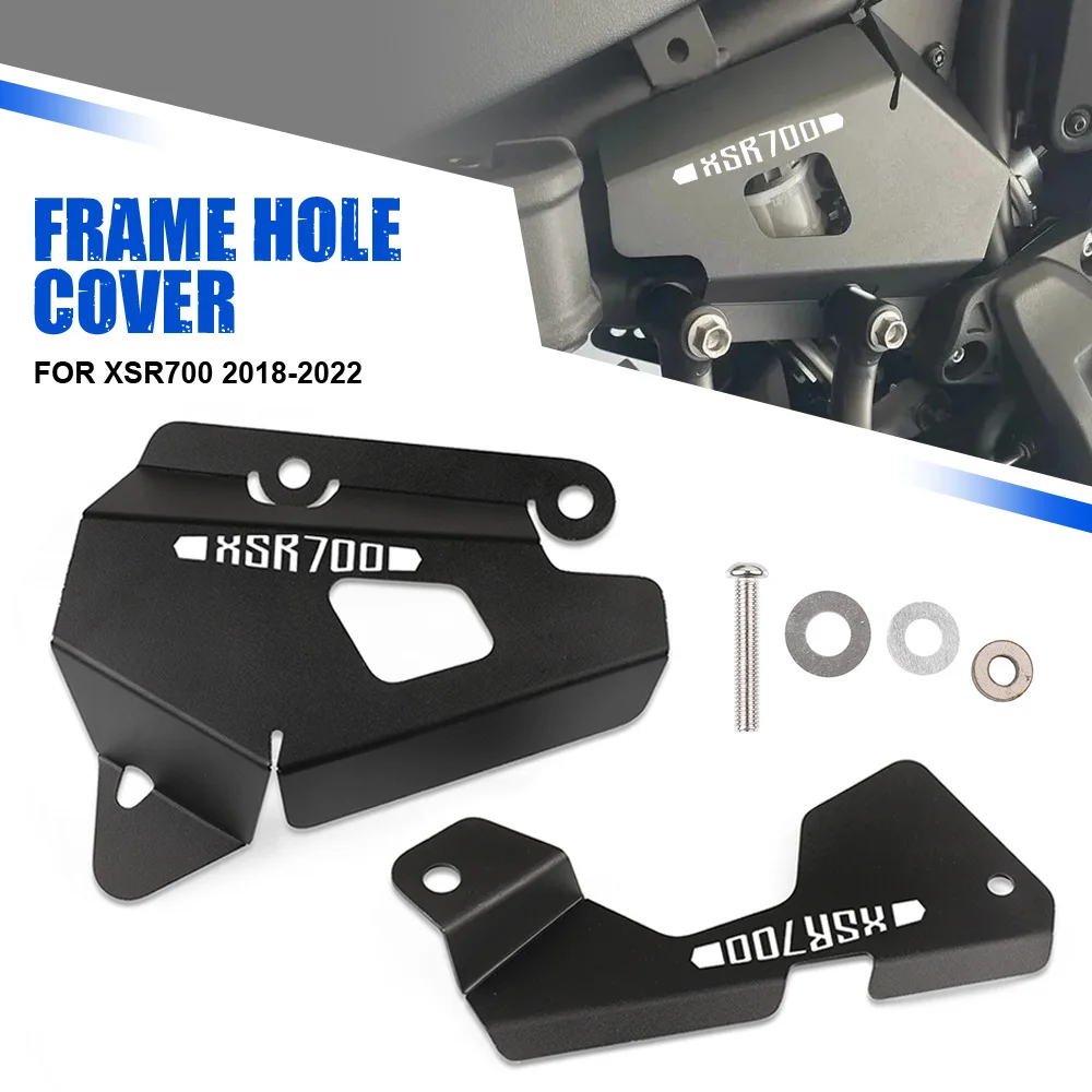 

For YAMAHA XSR700 XSR 700 XSR-700 2018 2019 2020 2021 2022 Motorcycle CNC Frame Hole Cover Frame Cover Brake Reservoir Guard Set