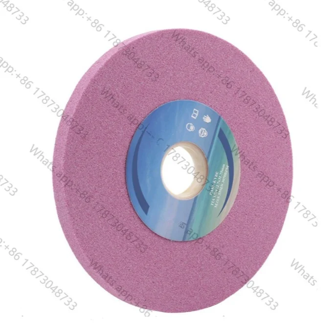 8inch PA Red Grinding Wheel for Plane Grinder Machine Abrasive Disc 205x12.7(19.05)x31.75mm Polishng Wheels Grit46~80