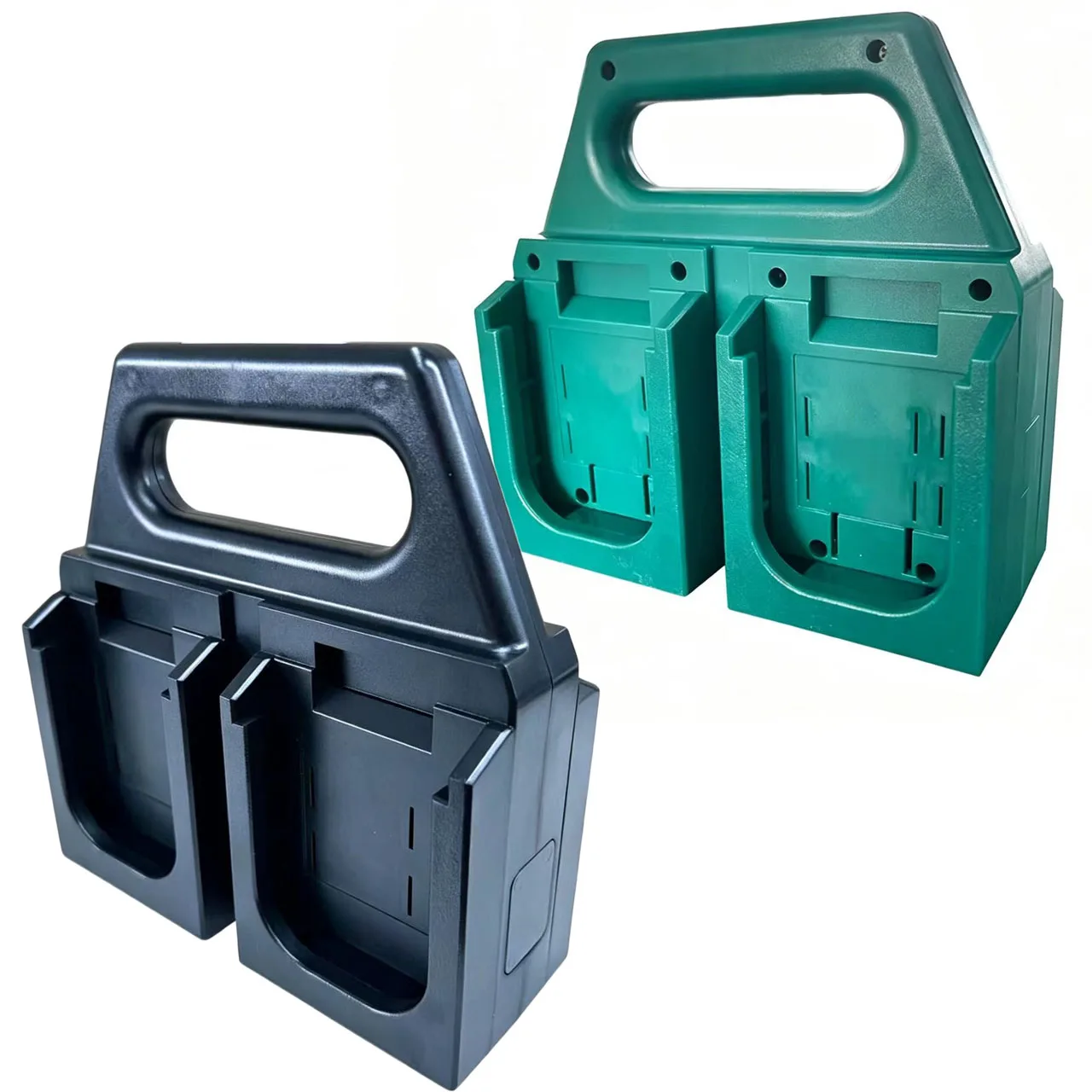 1pc 4-Slot 6-Slot Battery Carrying Holder Storage Organizer Rack For BL1830 BL1840 For 18V Lithium Batteries Electric Power Tool