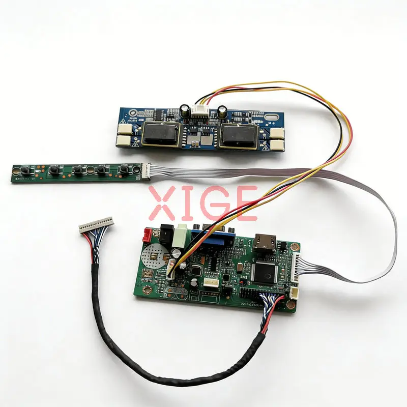 

Плата привода ЖК-матрицы подходит для AA121XJ01 TX38D14VC0CAA HSD150MX19 TFTMD38140CBA 1024*768 HDMI + VGA 4-CCFL 1024x768 LVDS-20Pin Kit DIY