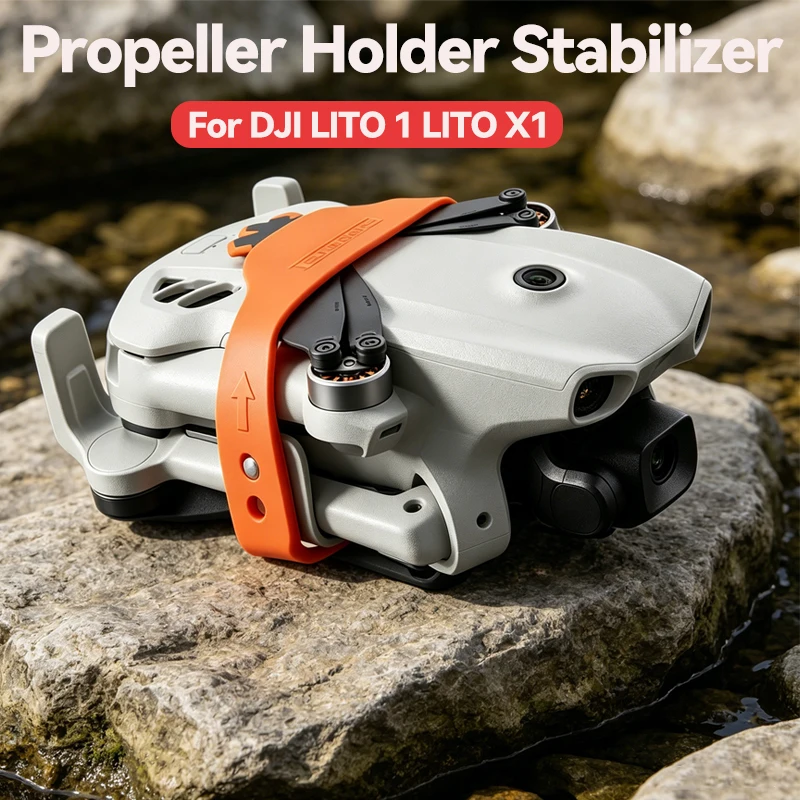 Propellerhalter für DJI Lito 1 X1 Propellerstabilisator, fester Schutz für Propellerblätter, Schutzgurt für LITO Drohnenzubehör.