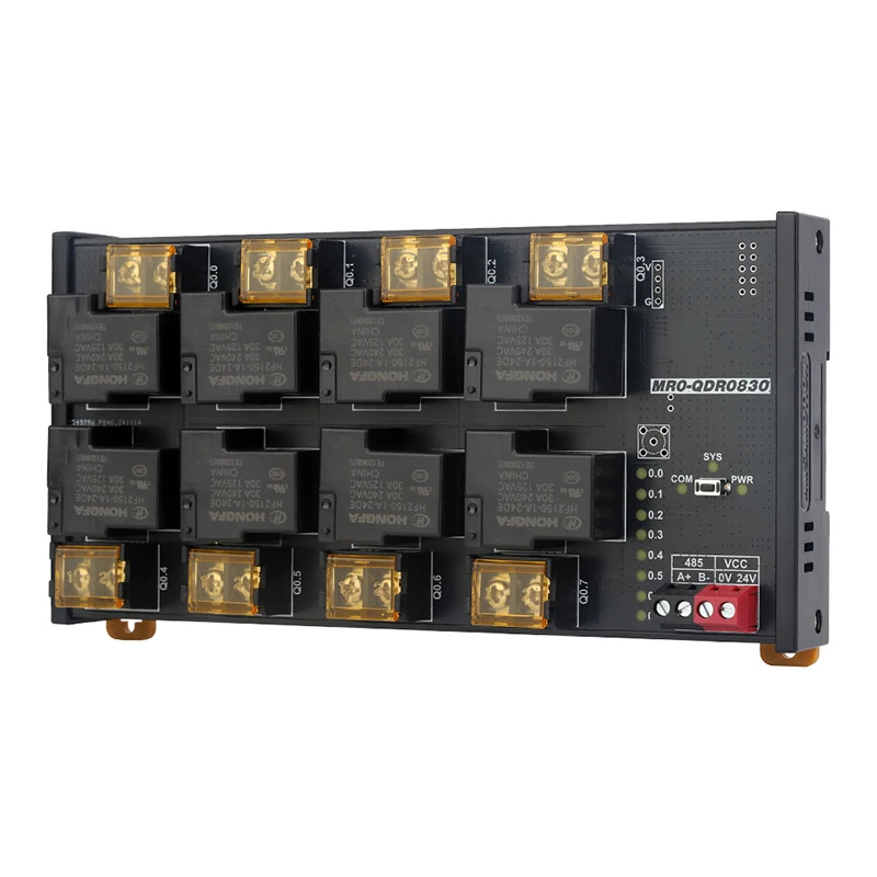 

Modbus RTU Remote IO Acquisition Module Relay 5A 10A 30 Output PT00 Temperature Module