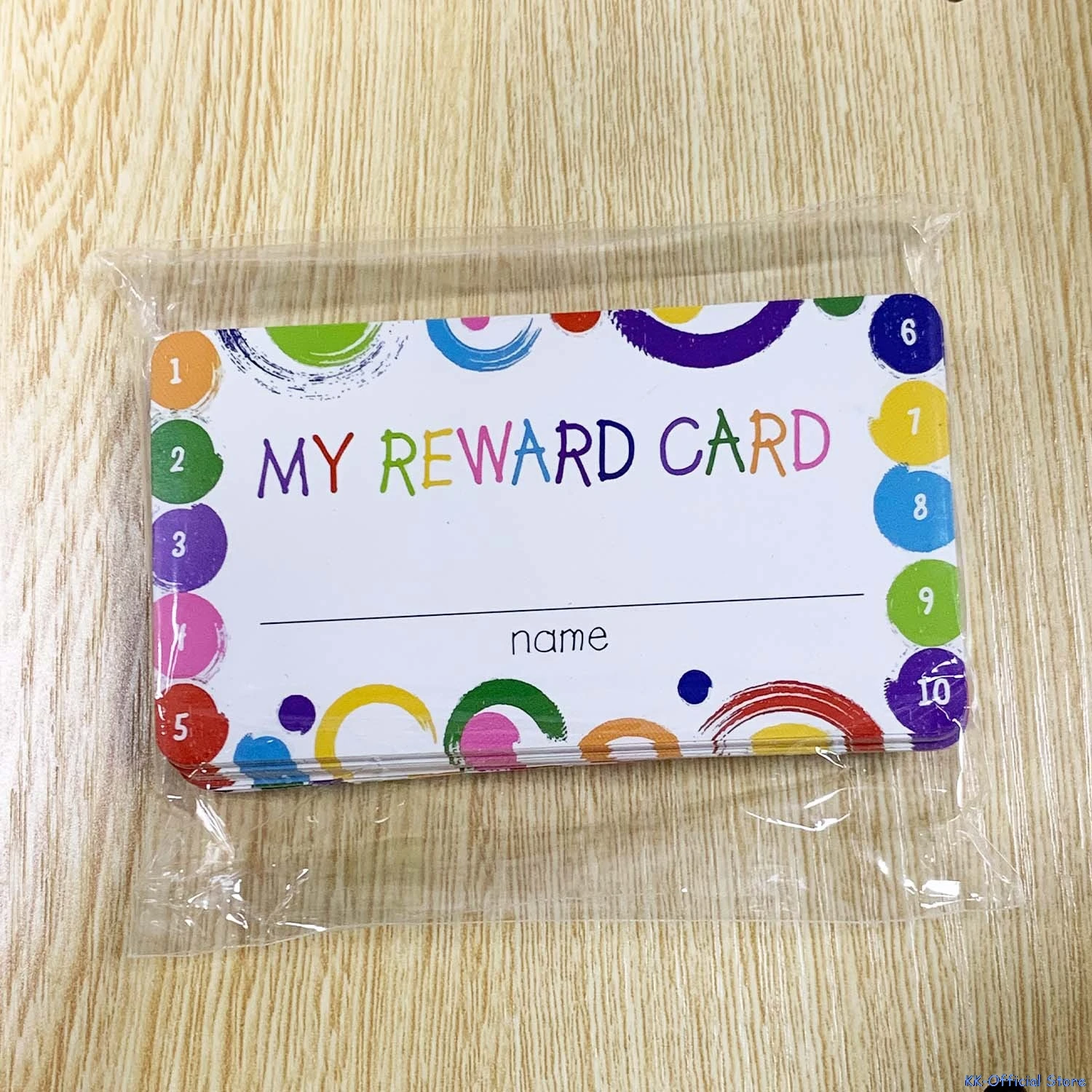 MY Reward Cards, 50Pcs  Reward Incentive Punch Cards For Children Students Motivated Teacher Teaching Small Business