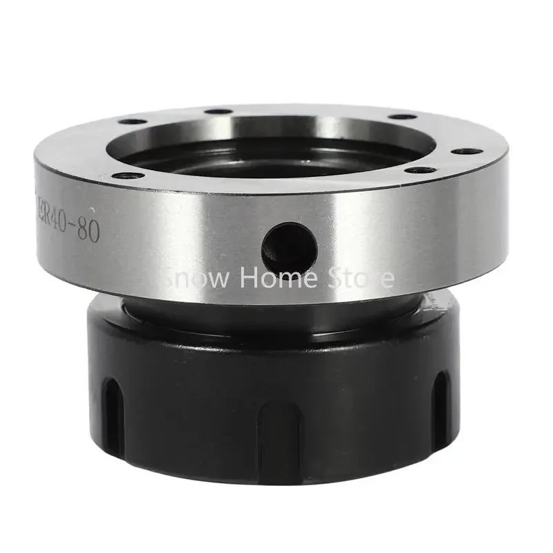 1pc 80mm Diameter ER40 Collet Chuck Accuracy Steel Fixing Chuck Holder for CNC Milling Table Machine Lathe Tool Holder