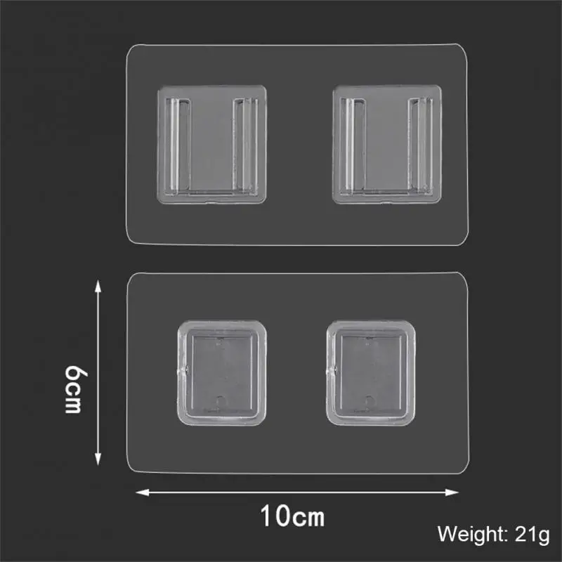 Strong Non-marking Seamless Adhesive Hooks Seam Adhesive Storage Rack Waterproof And Oilproof Wall Mounted Hanging Shelf