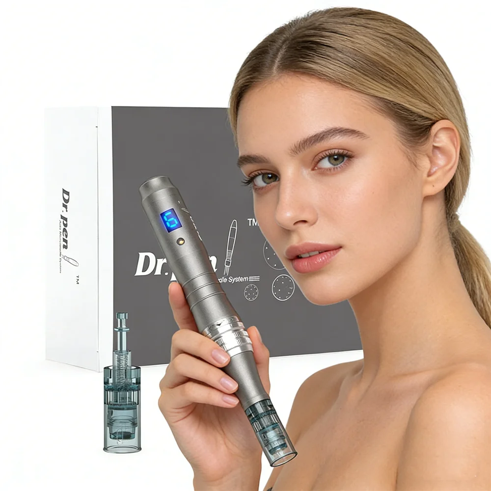 nouveau-stylo-professionnel-dr-pen-ultima-m8-avec-2-cartouches-micro-aiguilles-sans-fil-aiguilles-dermiques-automatiques-kit-d'outils-de-soin-de-la-peau