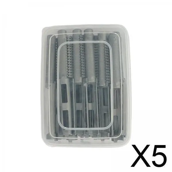 

5x 25Pcs Hair Perm Rods for Long Medium Small Hair Cold Wave Rods Hair Curling