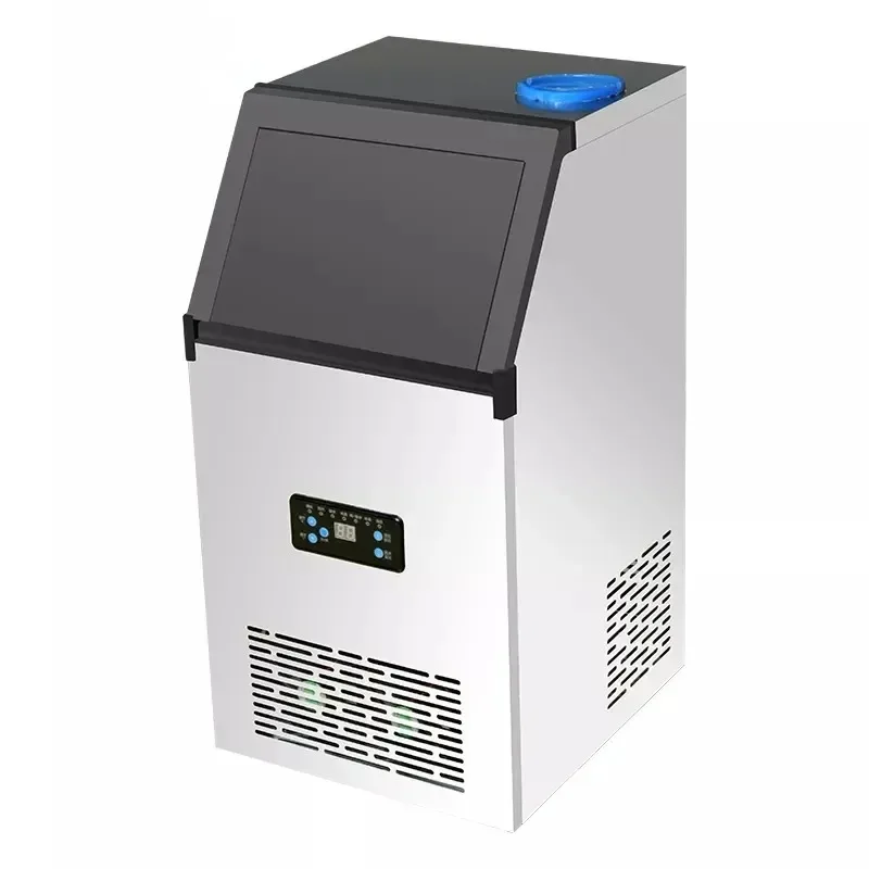 Commercial Ice Machine Stainless Steel Air-Cooled Water Dispenser with Nugget Ice Maker Machine