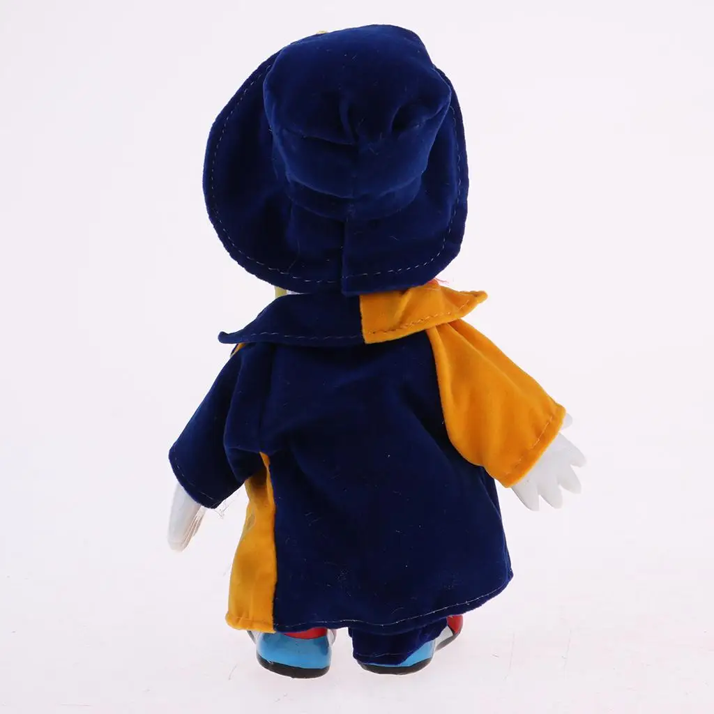 Porcelain Jester Clown Doll Collectible Vintage Ceramic Doll Toy Art Home Decoration for Kids Gift
