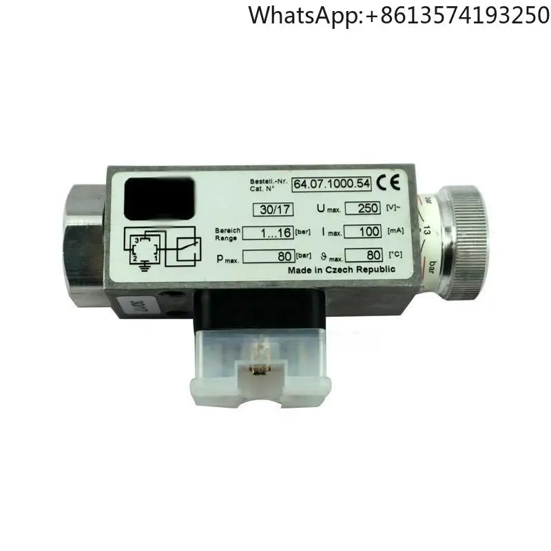QM Track Railway Maintenance Parts 64.07.1000.54, 64.07.1000.55 PRESSURE SWITCH for Plasser Tamper Accessories