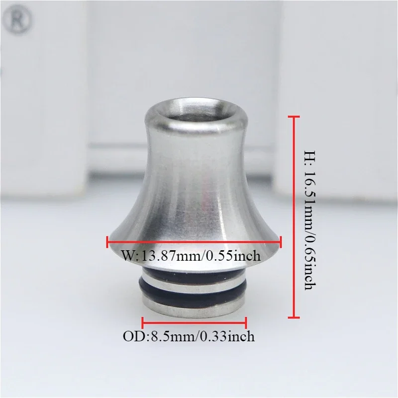 1 قطعة طرف بالتنقيط 510 مظلة على شكل مفصل قش بلاستيكي من الفولاذ المقاوم للصدأ #3