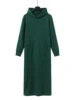 Islamic Loose Men's Robe Solid Color with Thick Pockets Casual Ethnic Style Simple Muslim Gown for Men
