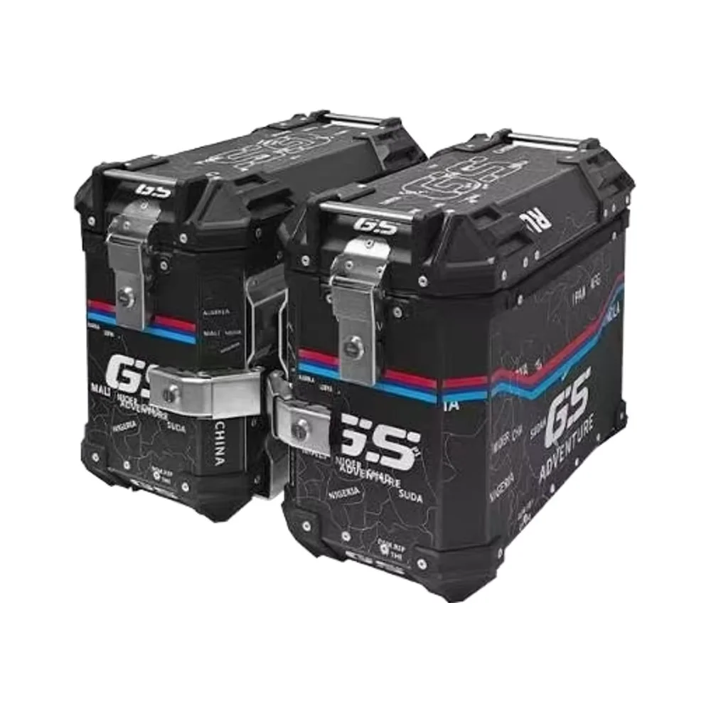 

25L Motorcycle Side Box Aluminum Alloy Rear Saddle Box Waterproof Rust Manufacturers Sell Customized Storage Boxes