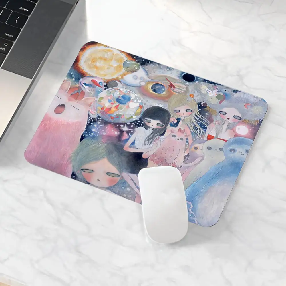 Aya Takano Mouse Pad Game Mause Pads Laptops Small Wrist Protector Supplies Luxury Notebook Accessories