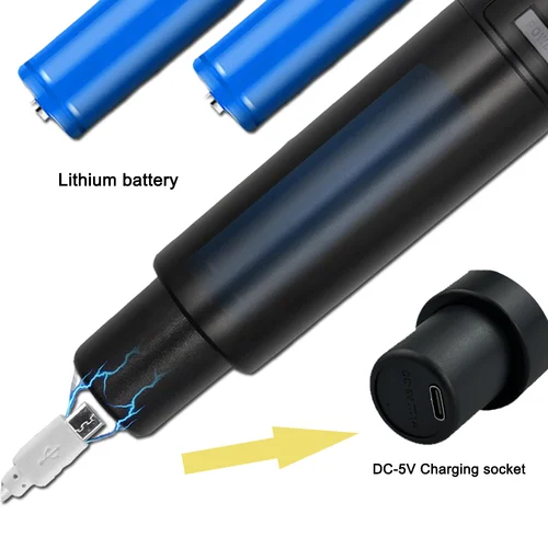 Imagen 2 del producto Sistema con micrófono recargable inalámbrico UHF profesional de 2 canales karaoke hogar KTV actuaciones de fiesta micrófono dinámico con batería