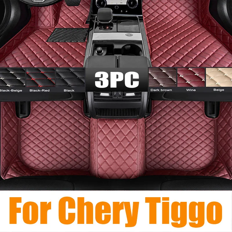 

Car Floor Mat for Chery Tiggo 3x Plus 2 Pro DR3 2020~2023 Part Foot TPE Liner Interior Carpet Pad Custom Cover Rug Accessories