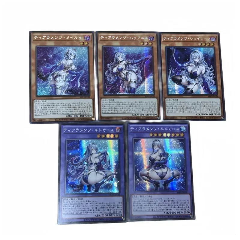 Yu-Gi-Oh Slime Holactie The Creator of Light Anime Game Peripheral Collection Flash Card Christmas Present Toys DIY Homemade