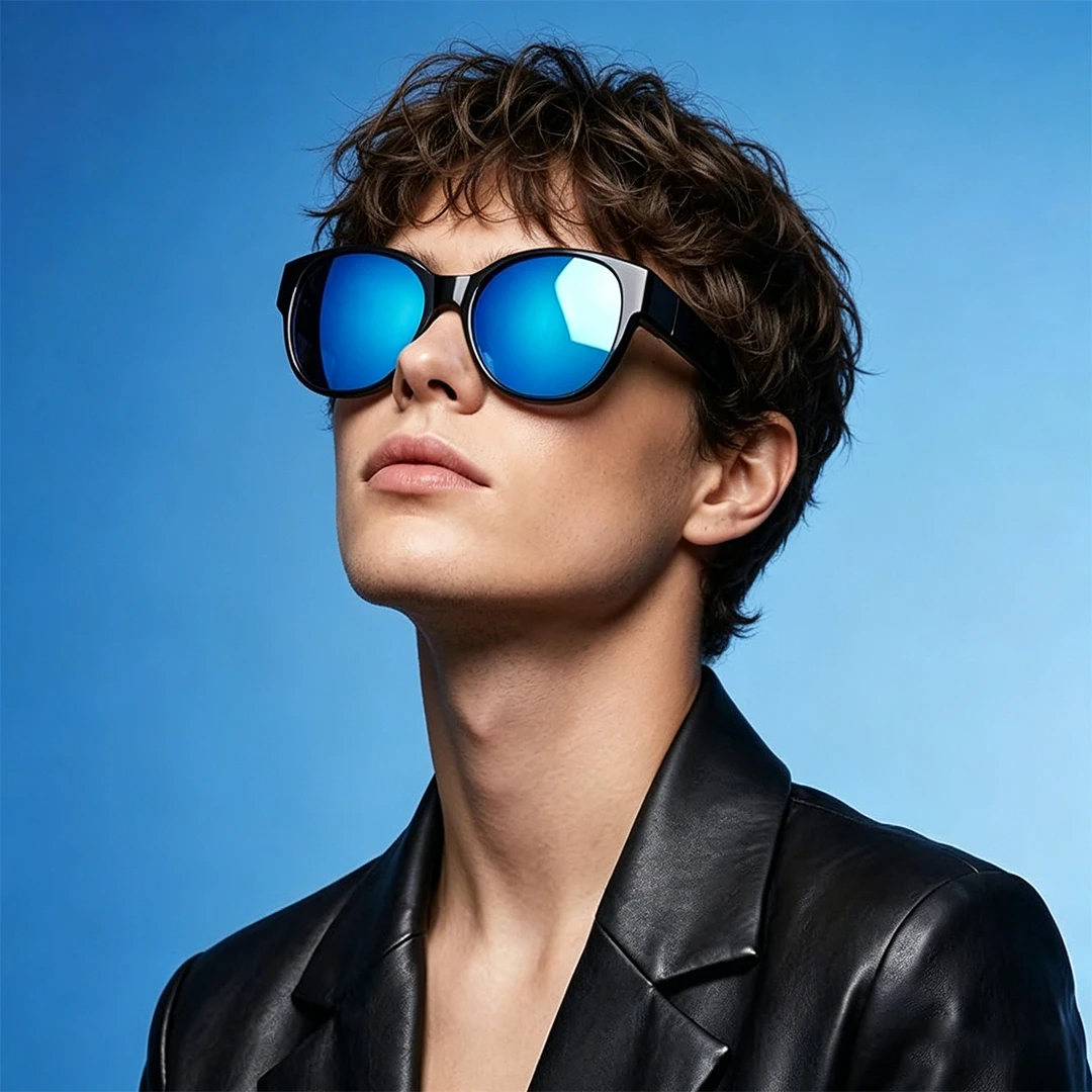 1pc Polarized Fit-Over Sunglasses-Trendy Cat-Eye Design with UV400 Protection, Designed to Fit Over Your Everyday Eyeglasses