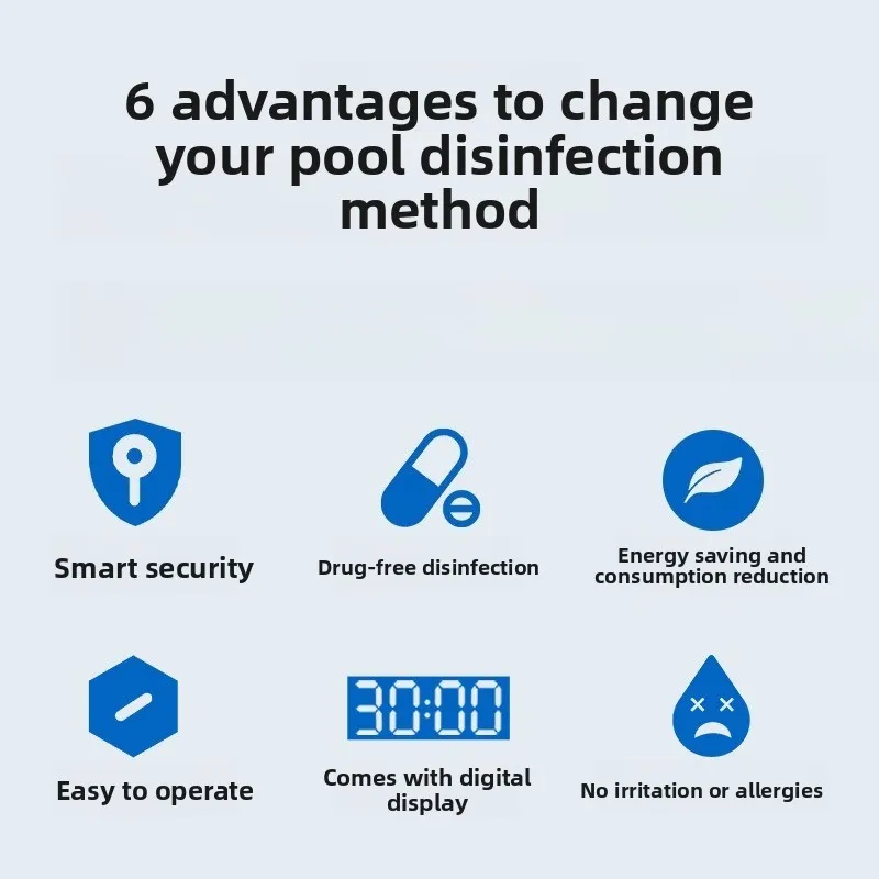 Salzelektrolyseur für Schwimmbäder, Natriumhypochlorit-Generator, Badesalz-Chlorierungsanlage