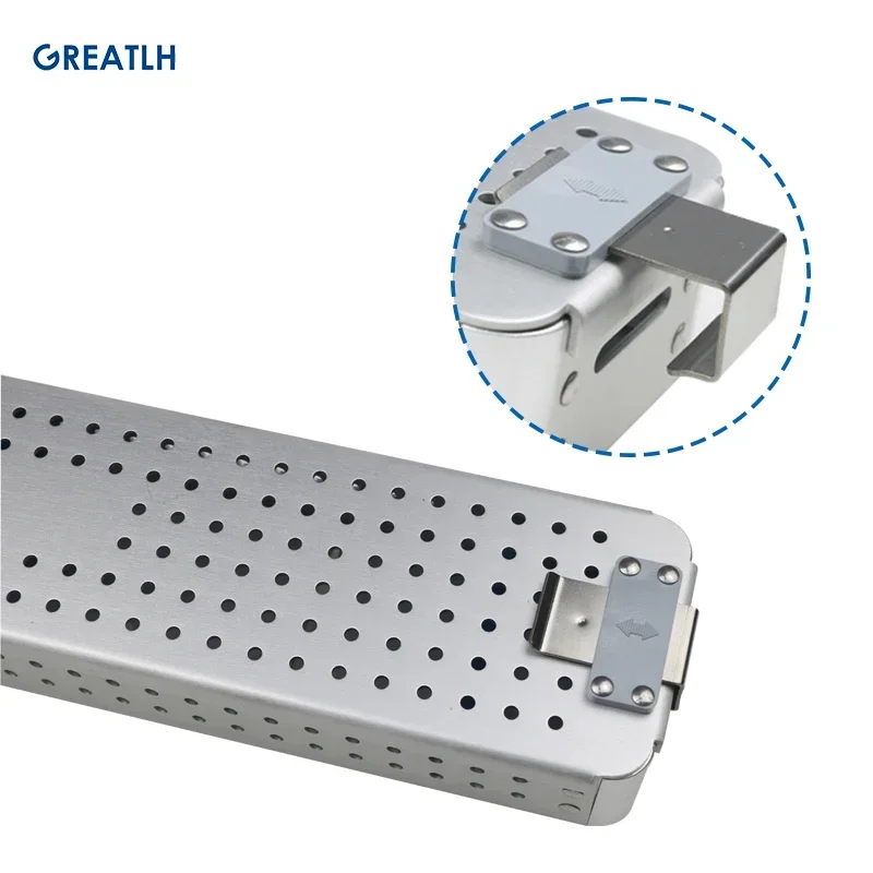 Aluminium Alloy Sterilization Trays Box for Endoscope Arthroscope Nasal Sinus Mirror Otoscope Four Type Choices