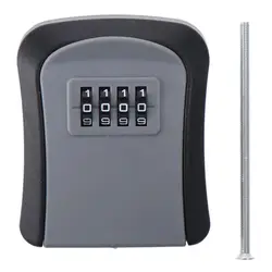 Hide Key Lock Box Combination Durable 4 Digit Lock Box Outside Security Lock Boxes Home