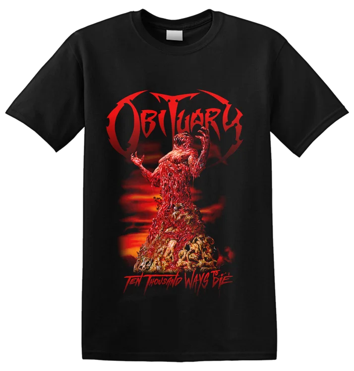 

OBITUARY — футболка «Десять тысяч способов»