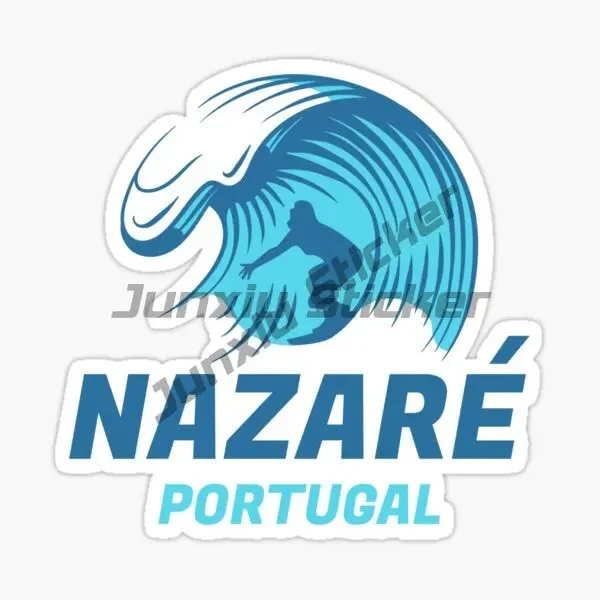 موجات تصفح الجمجمة شعار الإبداعية ملصق شاحنة دراجة نارية نافذة السيارة الكمبيوتر المحمول الزجاج الزجاج خوذة جدار التخييم على الطرق الوعرة مائي PVC