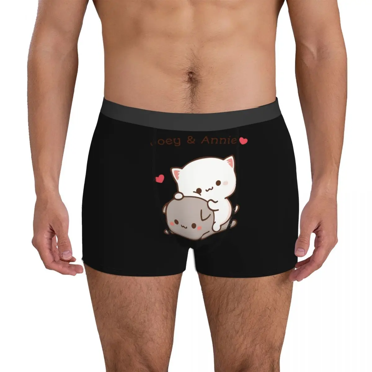 

Underpants Breathbale Panties Male Underwear Print Shorts Boxer Briefs