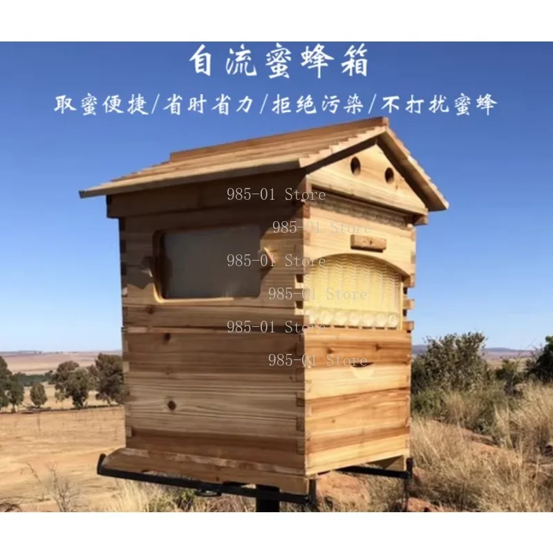 

Self-Flow Beehive Automatic Honey Flow Beehive Langstroth Style Bee Hive Villa