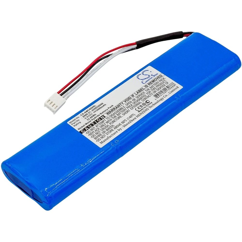 

Ni-MH Equipment, Survey, Test Battery for AEMC, 9.6V, 3500mAh, Compatible Models: 1060, 4630, 5050, 5060, 5070, 6470, 6471,6472